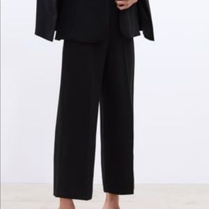 NWT Zara high waisted black pants Sz M